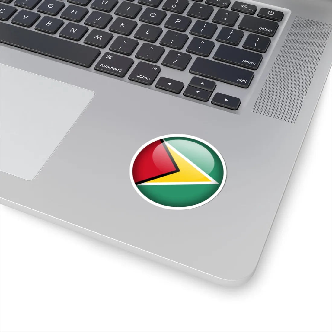 Flag orb Guyana (Guyana) STICKER Vinyl Kiss-Cut Decal - The Sticker Space