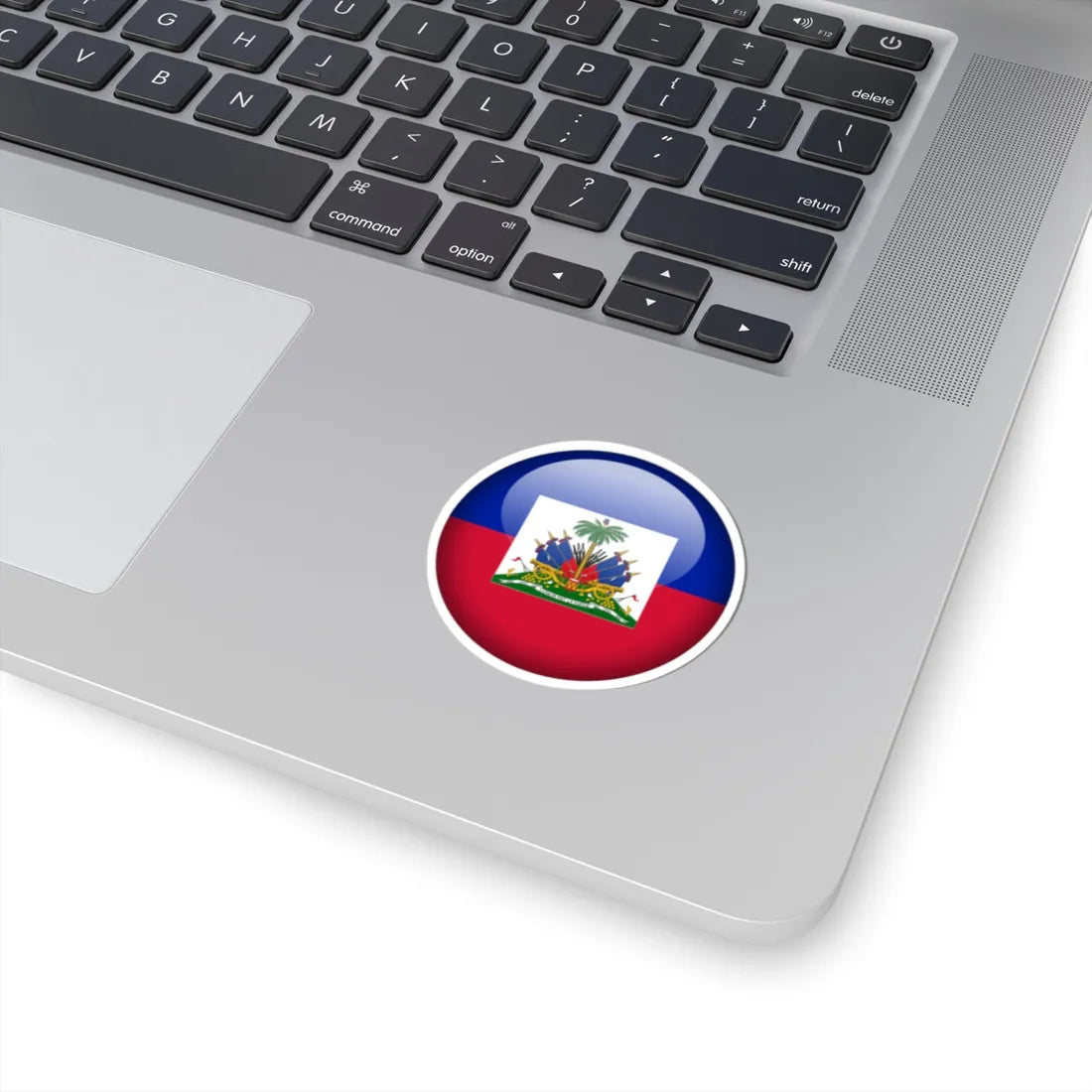 Flag orb Haiti (Haiti) STICKER Vinyl Kiss-Cut Decal - The Sticker Space
