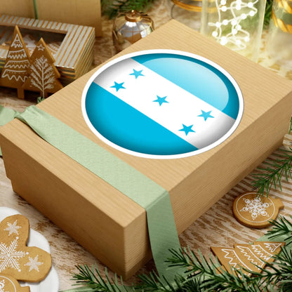 Flag orb Honduras (Honduras) STICKER Vinyl Kiss-Cut Decal - The Sticker Space