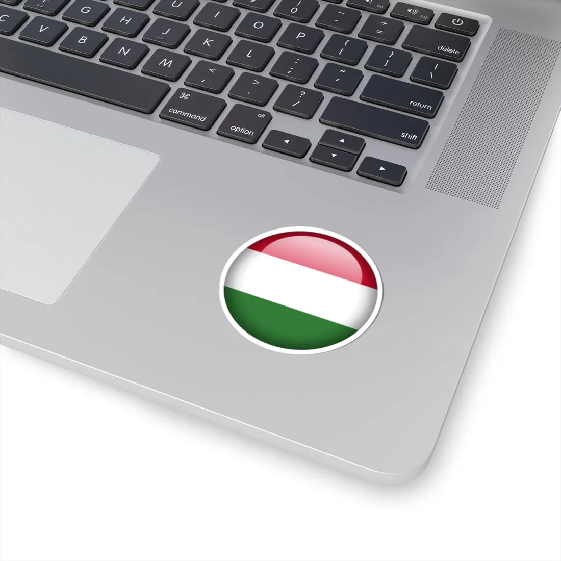 Flag orb Hungary (Hungary) STICKER Vinyl Kiss-Cut Decal - The Sticker Space