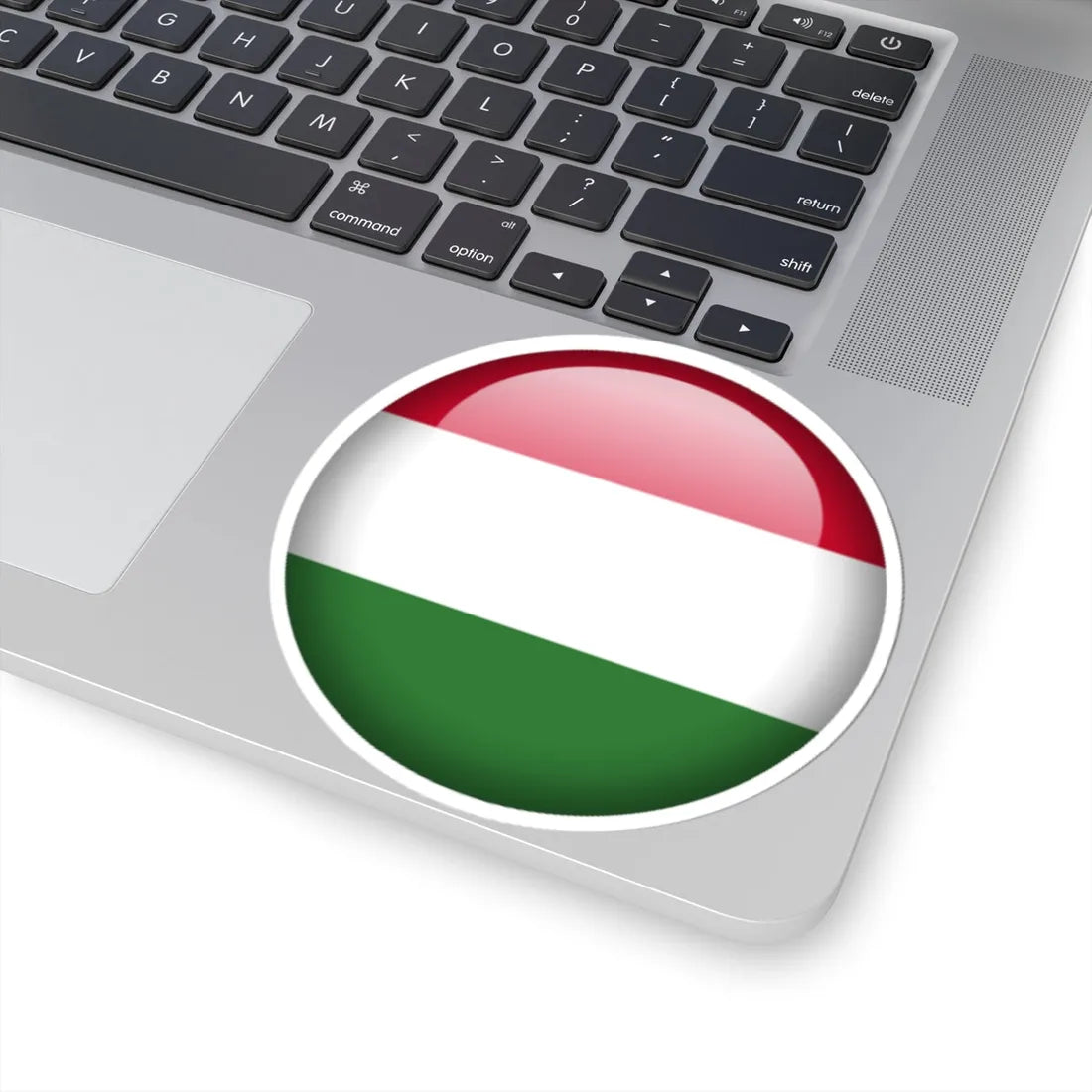 Flag orb Hungary (Hungary) STICKER Vinyl Kiss-Cut Decal - The Sticker Space