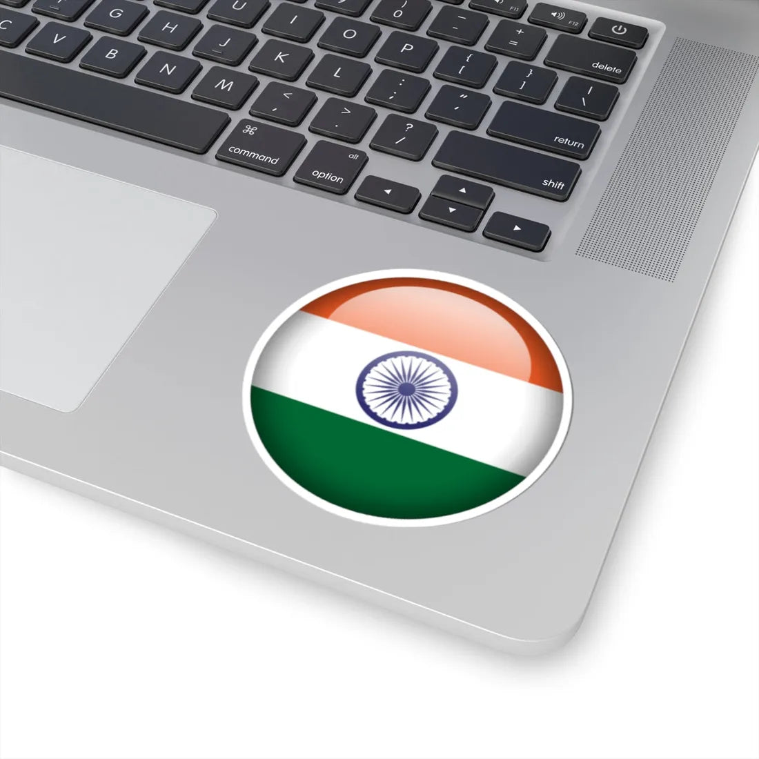 Flag orb India (India) STICKER Vinyl Kiss-Cut Decal - The Sticker Space