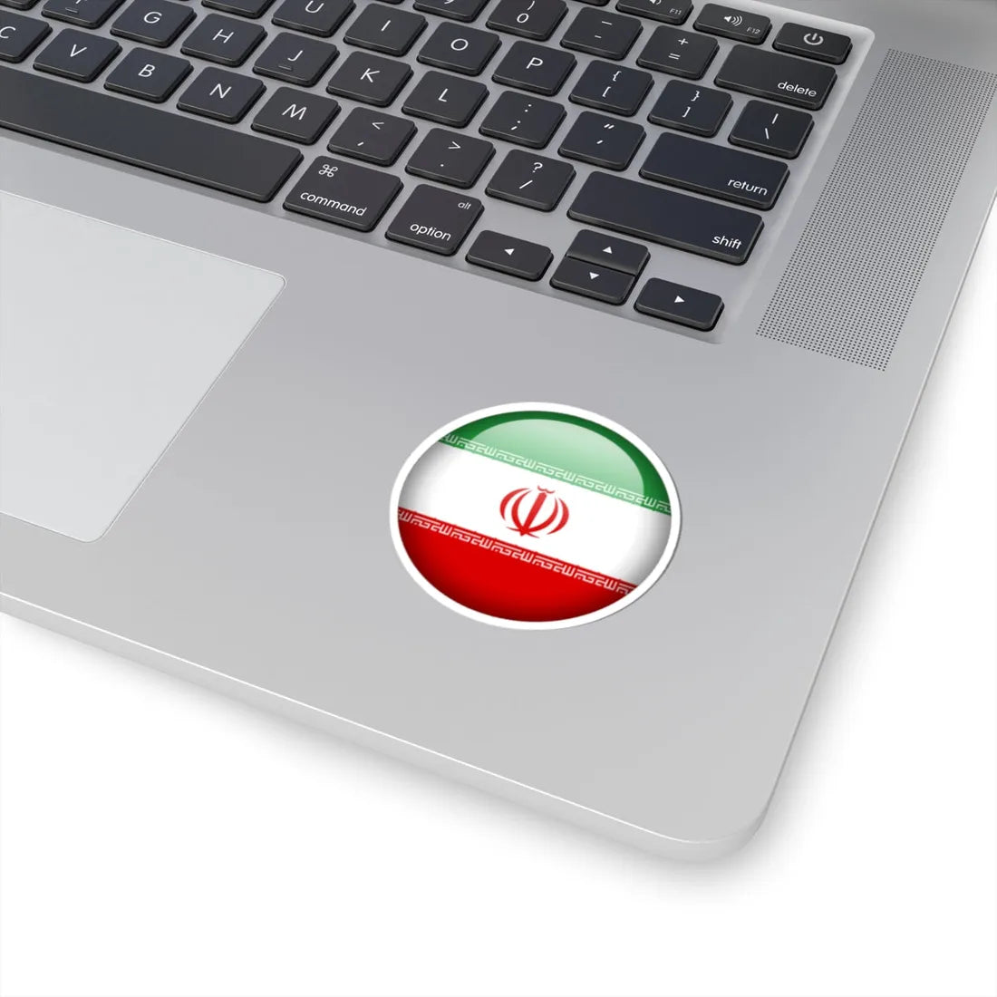 Flag orb Iran (Iran) STICKER Vinyl Kiss-Cut Decal - The Sticker Space