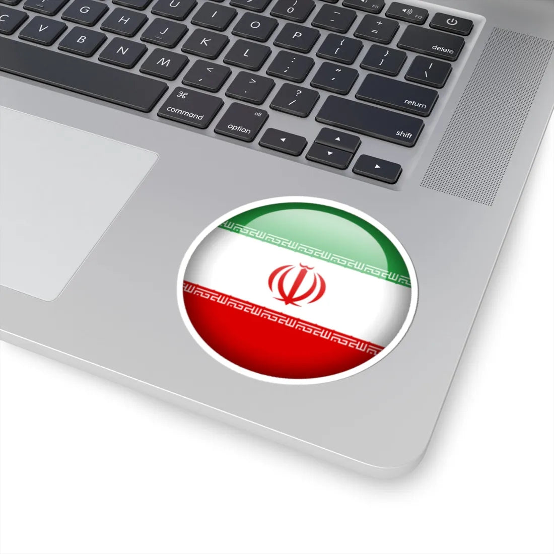 Flag orb Iran (Iran) STICKER Vinyl Kiss-Cut Decal - The Sticker Space