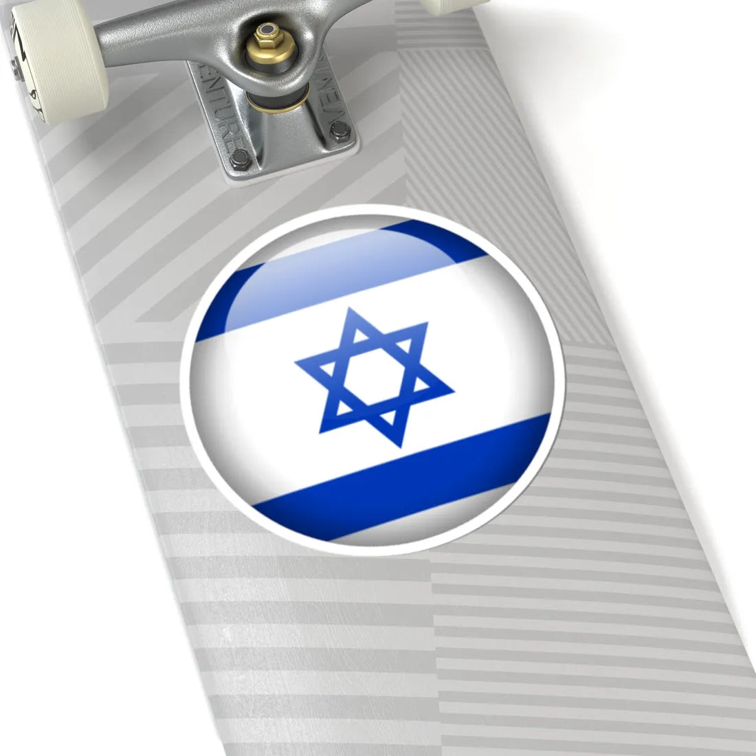 Flag orb Israel (Israel) STICKER Vinyl Kiss-Cut Decal - The Sticker Space