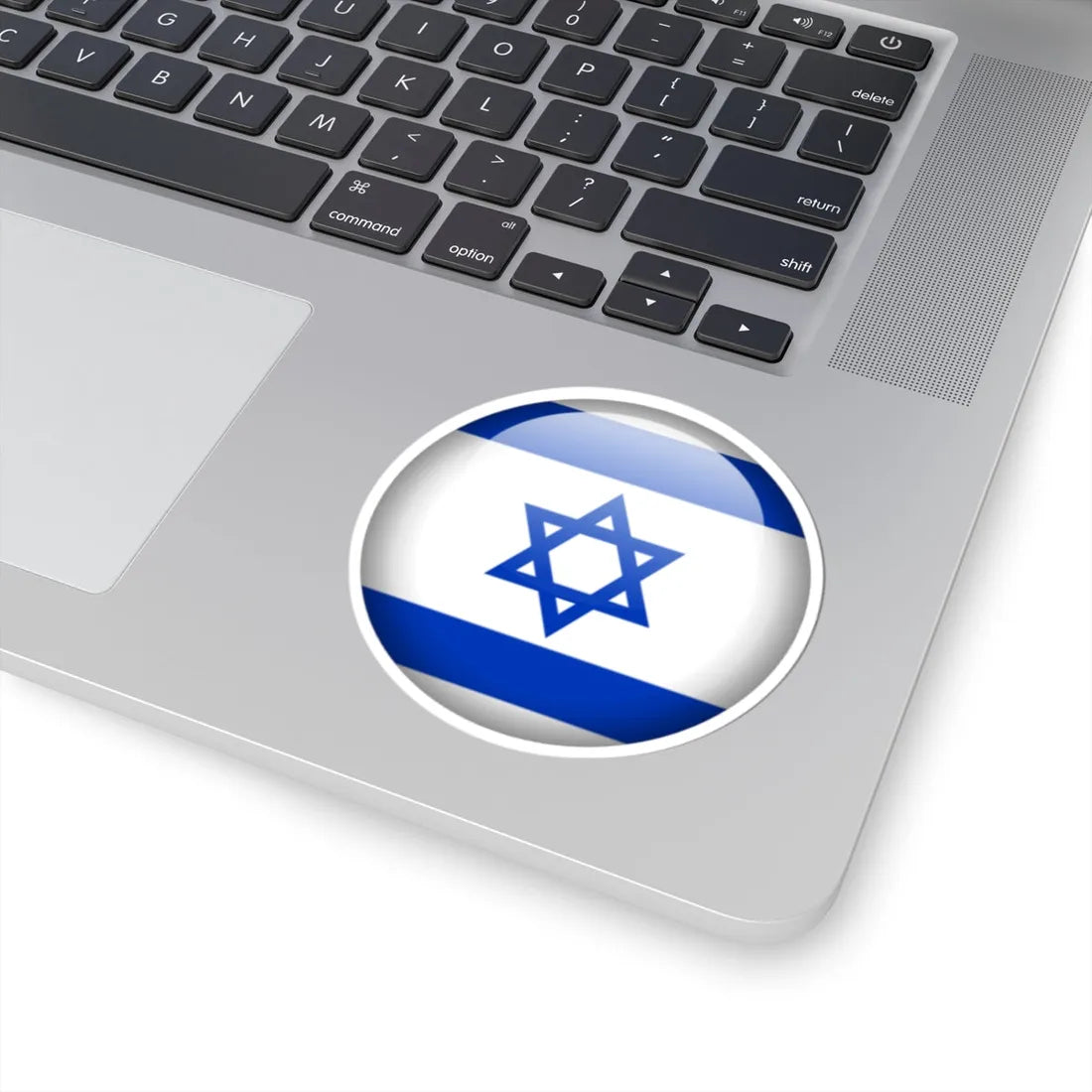 Flag orb Israel (Israel) STICKER Vinyl Kiss-Cut Decal - The Sticker Space