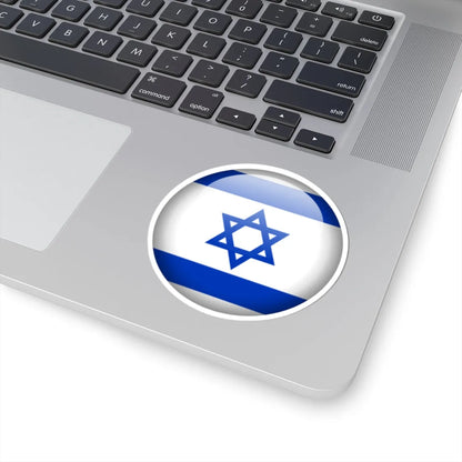 Flag orb Israel (Israel) STICKER Vinyl Kiss-Cut Decal - The Sticker Space