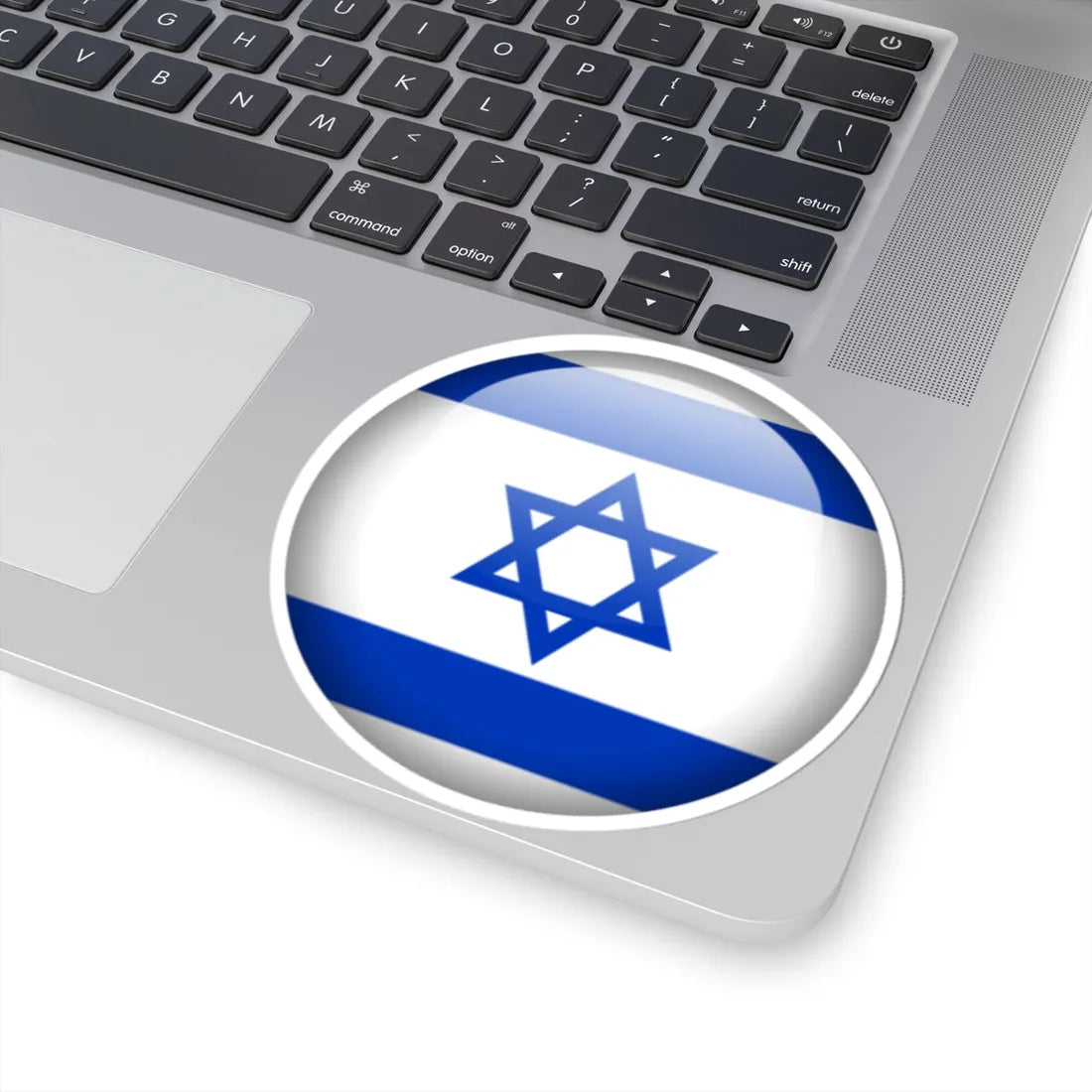 Flag orb Israel (Israel) STICKER Vinyl Kiss-Cut Decal - The Sticker Space