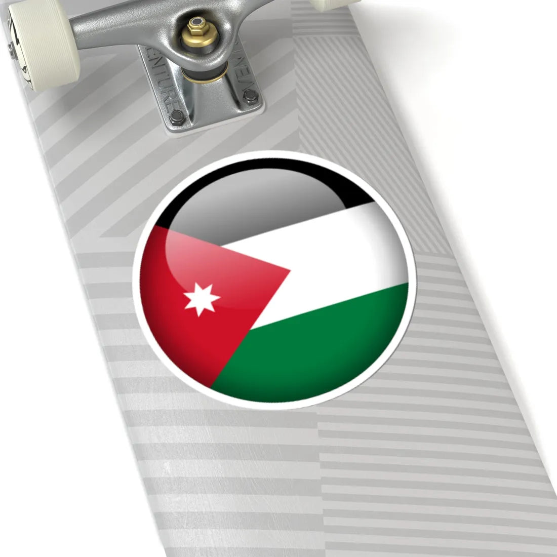 Flag orb Jordan (Jordan) STICKER Vinyl Kiss-Cut Decal - The Sticker Space