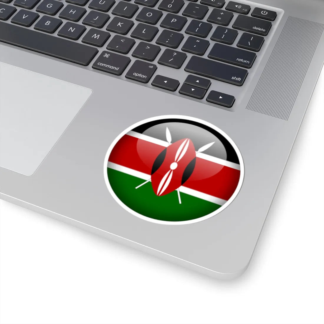 Flag orb Kenya (Kenya) STICKER Vinyl Kiss-Cut Decal - The Sticker Space
