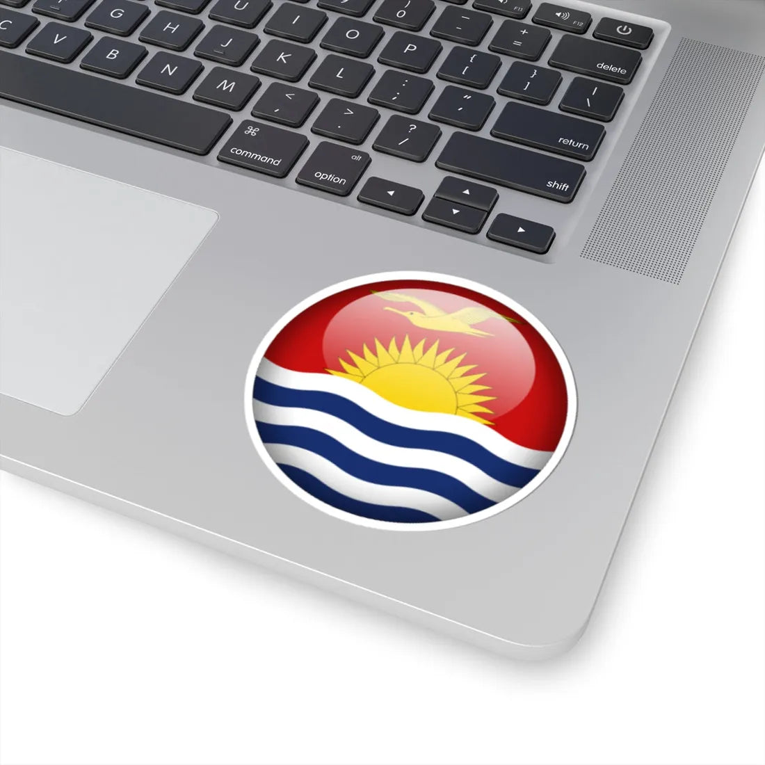 Flag orb Kiribati (Kiribati) STICKER Vinyl Kiss-Cut Decal - The Sticker Space