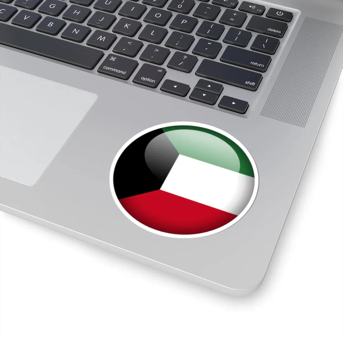 Flag orb Kuwait (Kuwait) STICKER Vinyl Kiss-Cut Decal - The Sticker Space