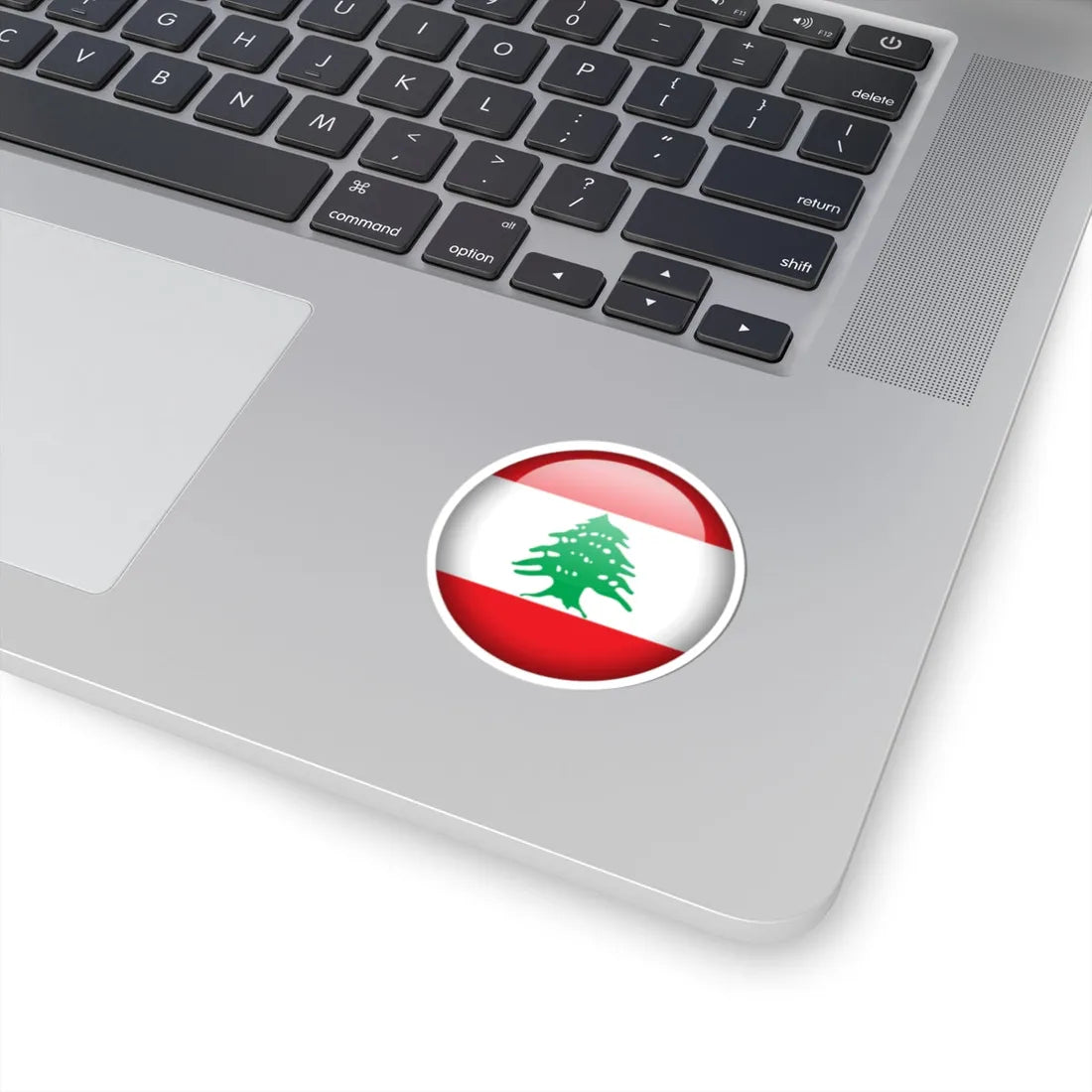 Flag orb Lebanon (Lebanon) STICKER Vinyl Kiss-Cut Decal - The Sticker Space