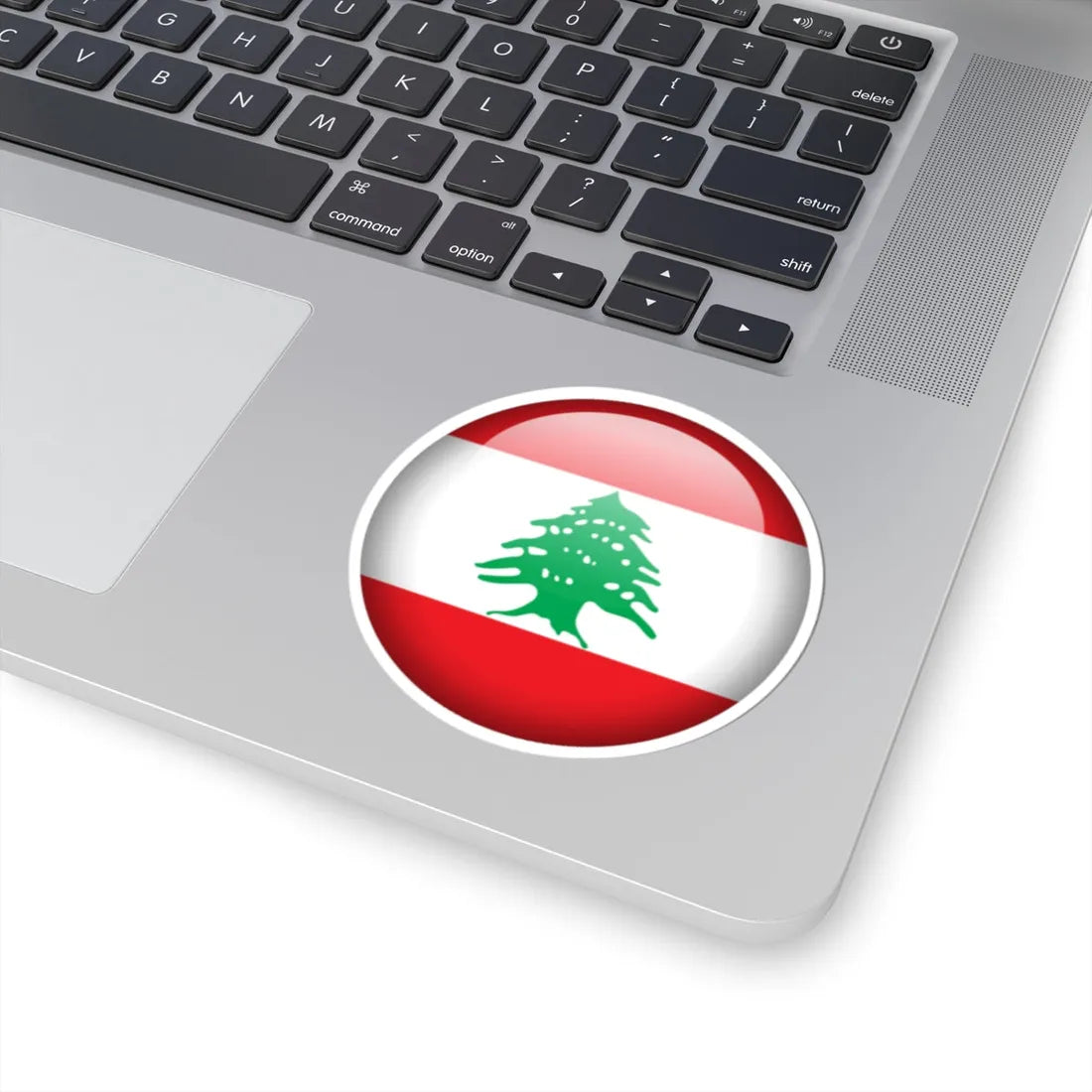 Flag orb Lebanon (Lebanon) STICKER Vinyl Kiss-Cut Decal - The Sticker Space