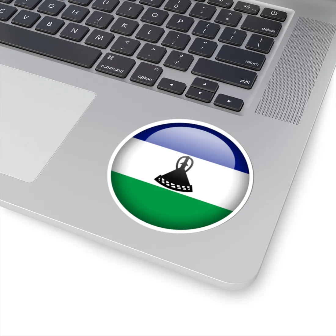 Flag orb Lesotho (Lesotho) STICKER Vinyl Kiss-Cut Decal - The Sticker Space
