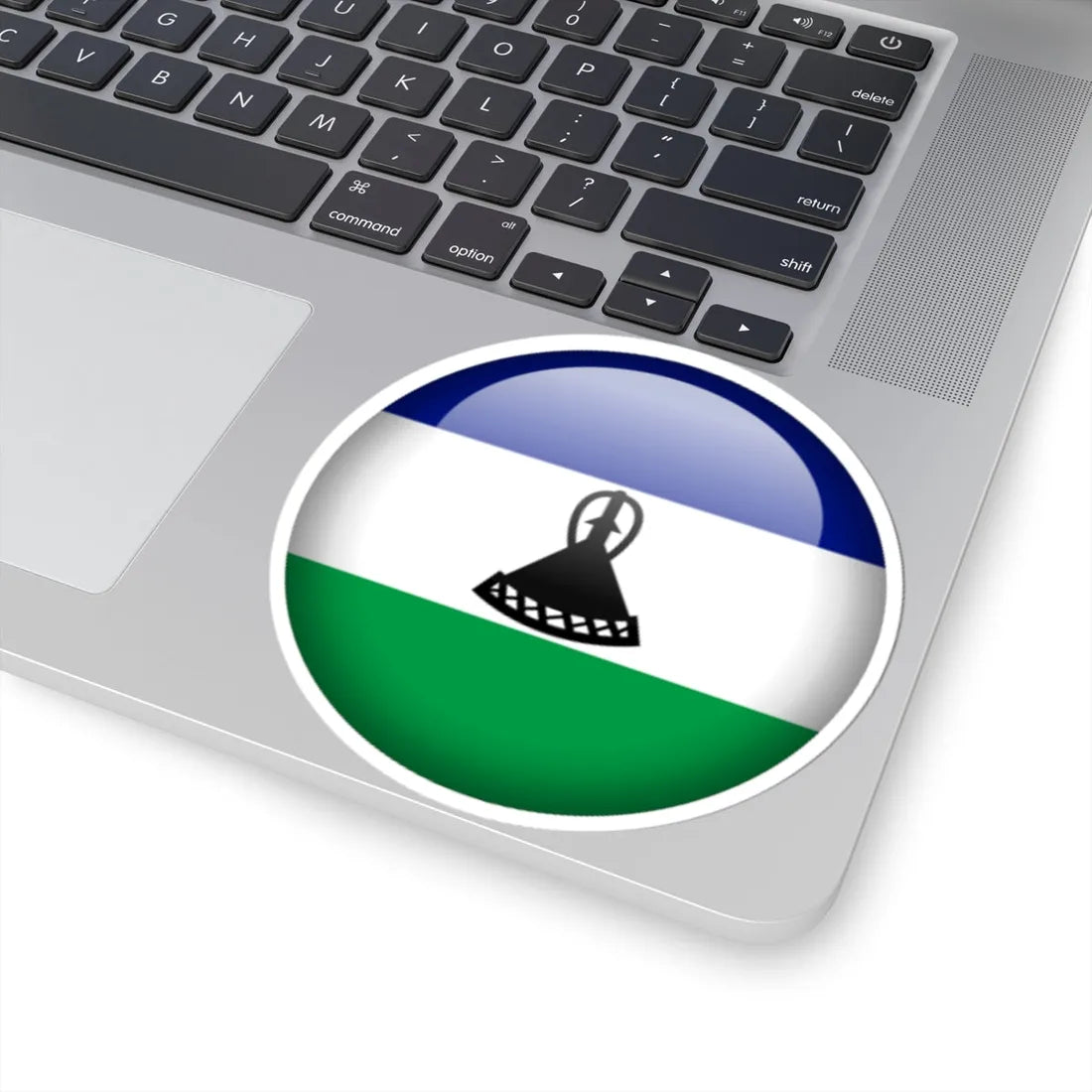 Flag orb Lesotho (Lesotho) STICKER Vinyl Kiss-Cut Decal - The Sticker Space