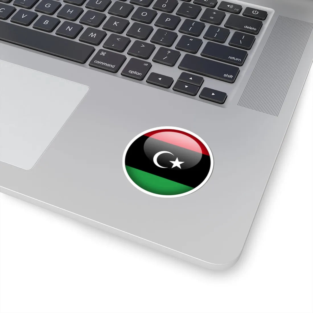 Flag orb Libya (Libya) STICKER Vinyl Kiss-Cut Decal - The Sticker Space