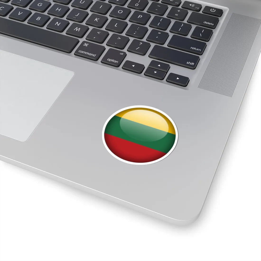 Flag orb Lithuania (Lithuania) STICKER Vinyl Kiss-Cut Decal - The Sticker Space