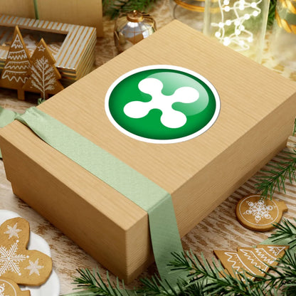 Flag orb Lombardy (Italy) STICKER Vinyl Kiss-Cut Decal - The Sticker Space