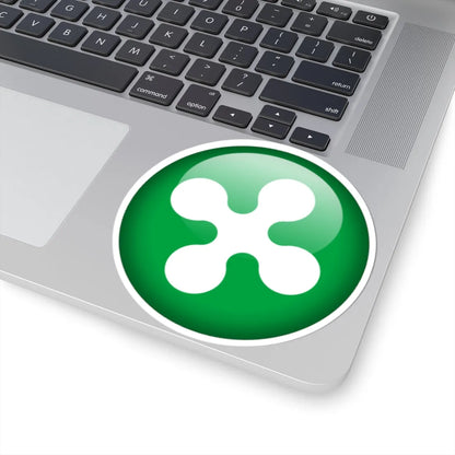 Flag orb Lombardy (Italy) STICKER Vinyl Kiss-Cut Decal - The Sticker Space