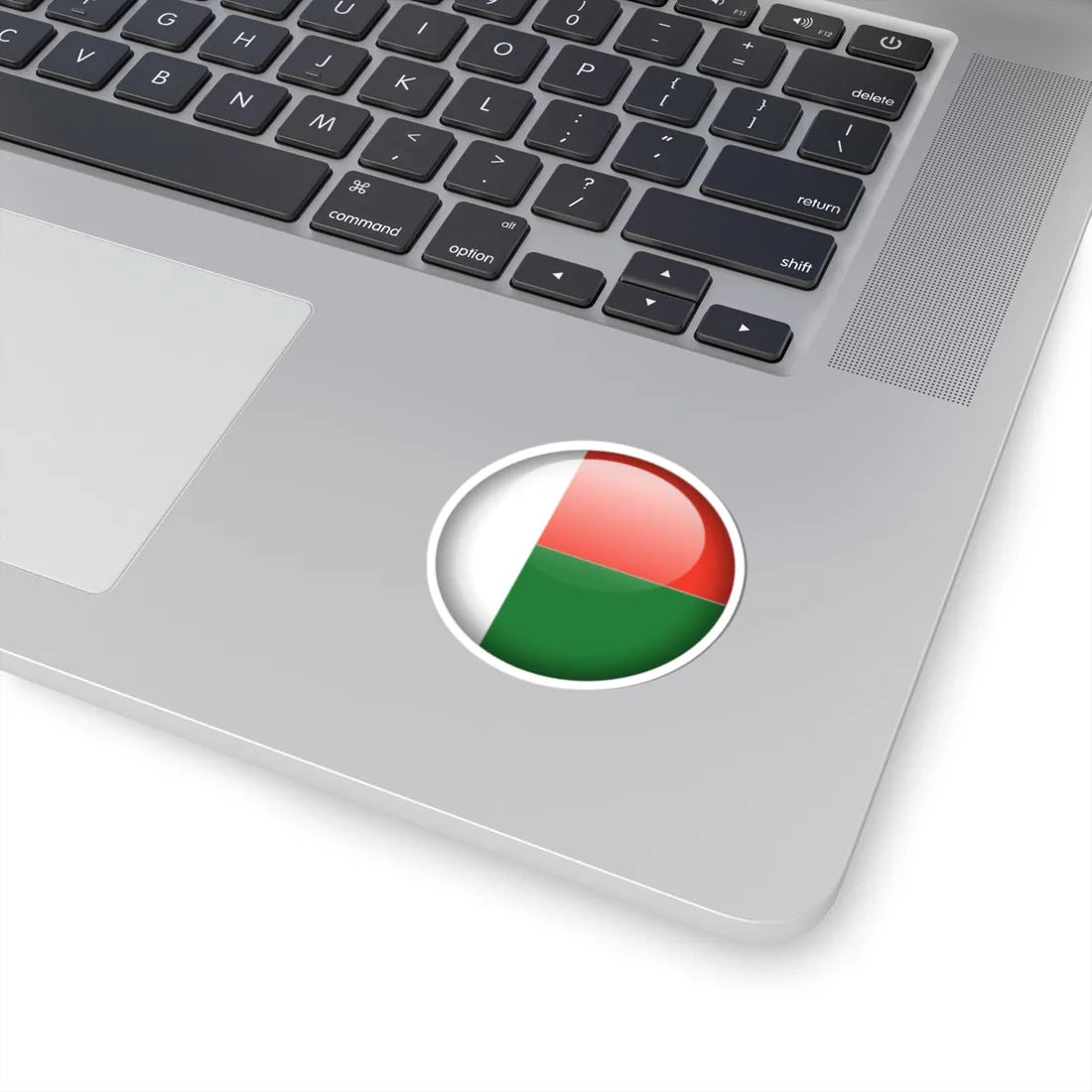 Flag orb Madagascar (Madagascar) STICKER Vinyl Kiss-Cut Decal - The Sticker Space