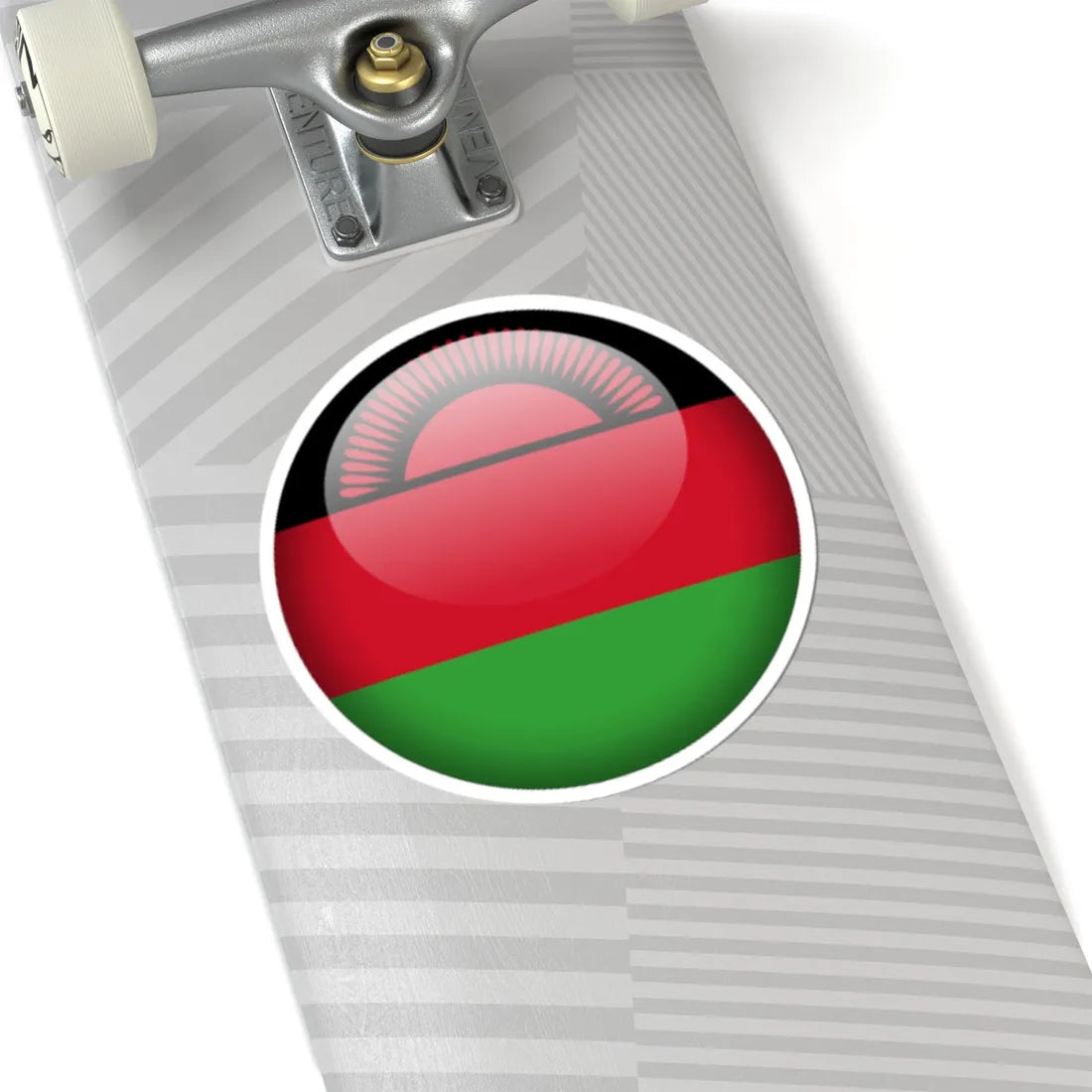 Flag orb Malawi (Malawi) STICKER Vinyl Kiss-Cut Decal - The Sticker Space