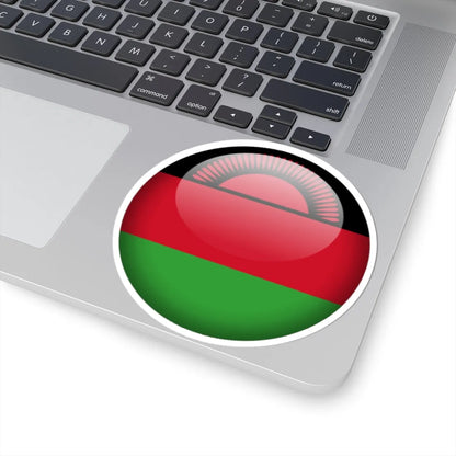 Flag orb Malawi (Malawi) STICKER Vinyl Kiss-Cut Decal - The Sticker Space