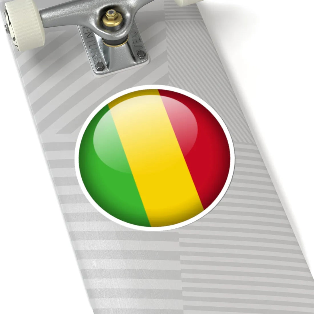 Flag orb Mali (Mali) STICKER Vinyl Kiss-Cut Decal - The Sticker Space