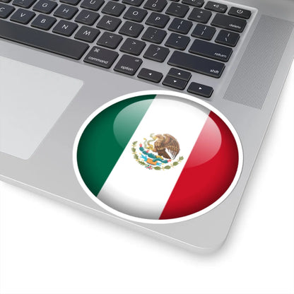 Flag orb Mexico (Mexico) STICKER Vinyl Kiss-Cut Decal - The Sticker Space