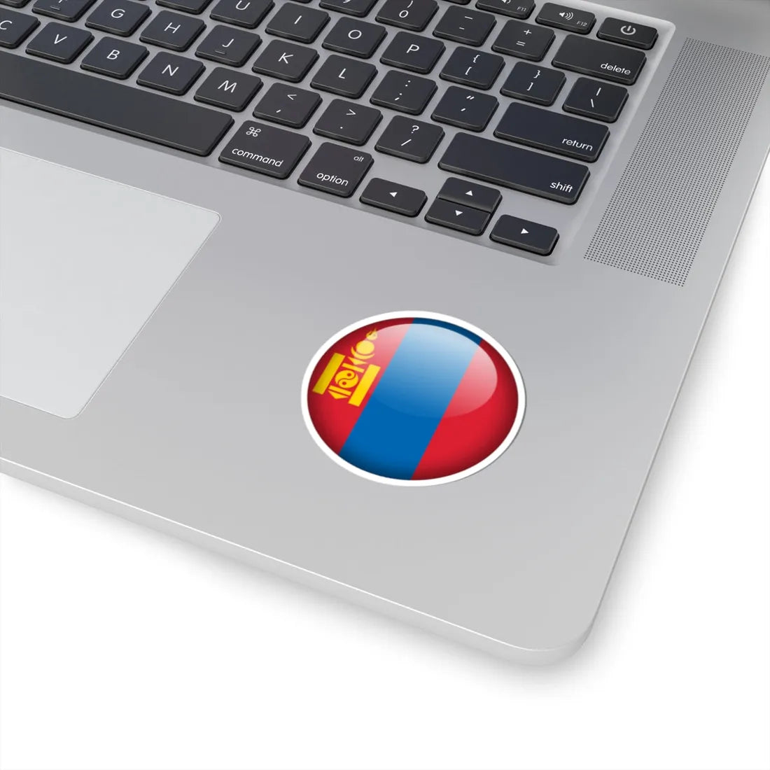 Flag orb Mongolia (Mongolia) STICKER Vinyl Kiss-Cut Decal - The Sticker Space