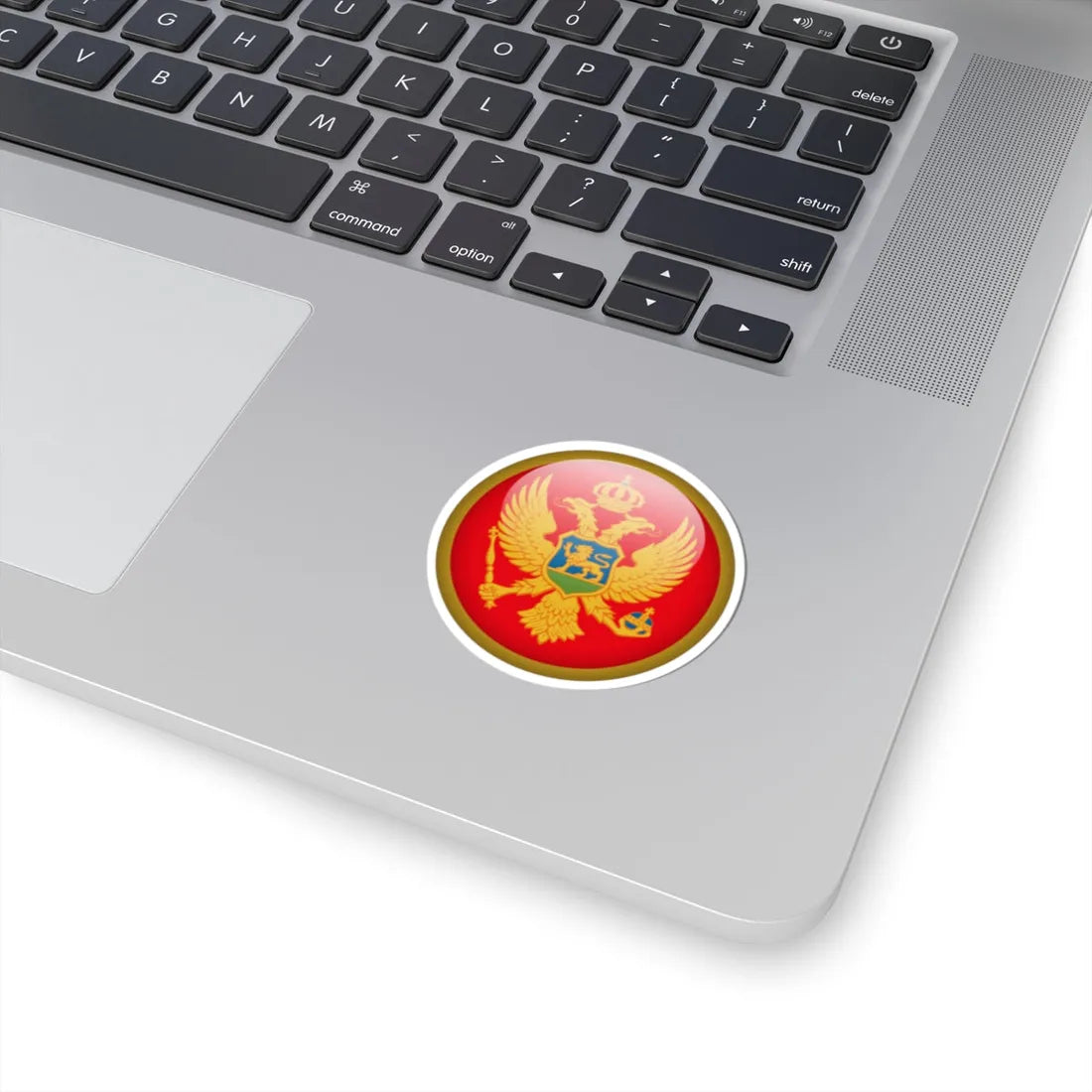 Flag orb Montenegro (Montenegro) STICKER Vinyl Kiss-Cut Decal - The Sticker Space