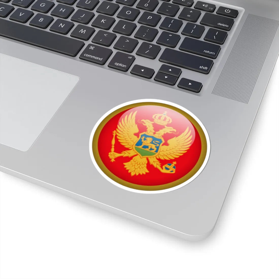 Flag orb Montenegro (Montenegro) STICKER Vinyl Kiss-Cut Decal - The Sticker Space