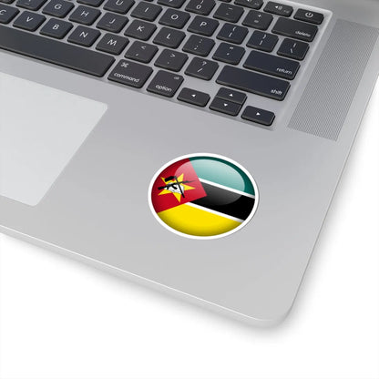 Flag orb Mozambique (Mozambique) STICKER Vinyl Kiss-Cut Decal - The Sticker Space