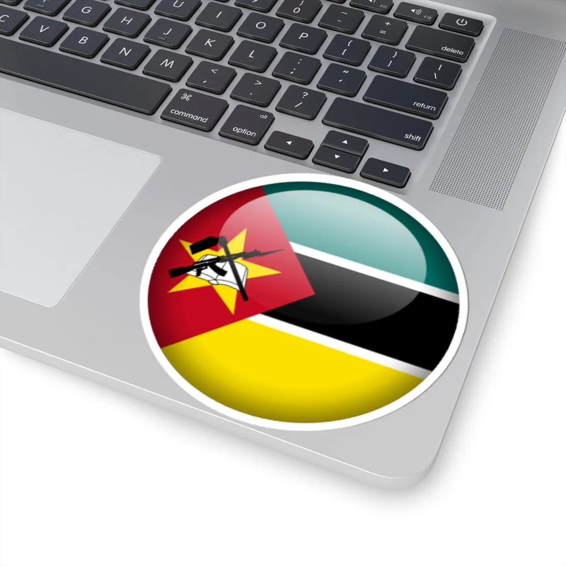 Flag orb Mozambique (Mozambique) STICKER Vinyl Kiss-Cut Decal - The Sticker Space