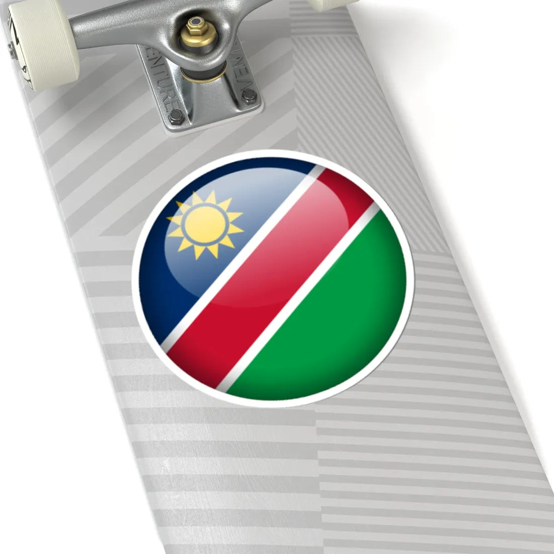 Flag orb Namibia (Namibia) STICKER Vinyl Kiss-Cut Decal - The Sticker Space