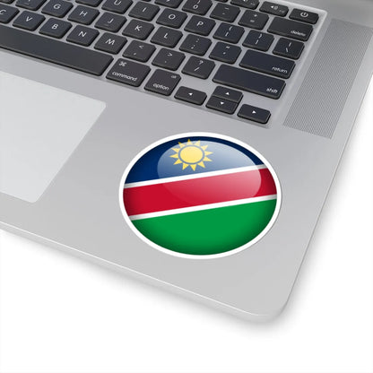 Flag orb Namibia (Namibia) STICKER Vinyl Kiss-Cut Decal - The Sticker Space