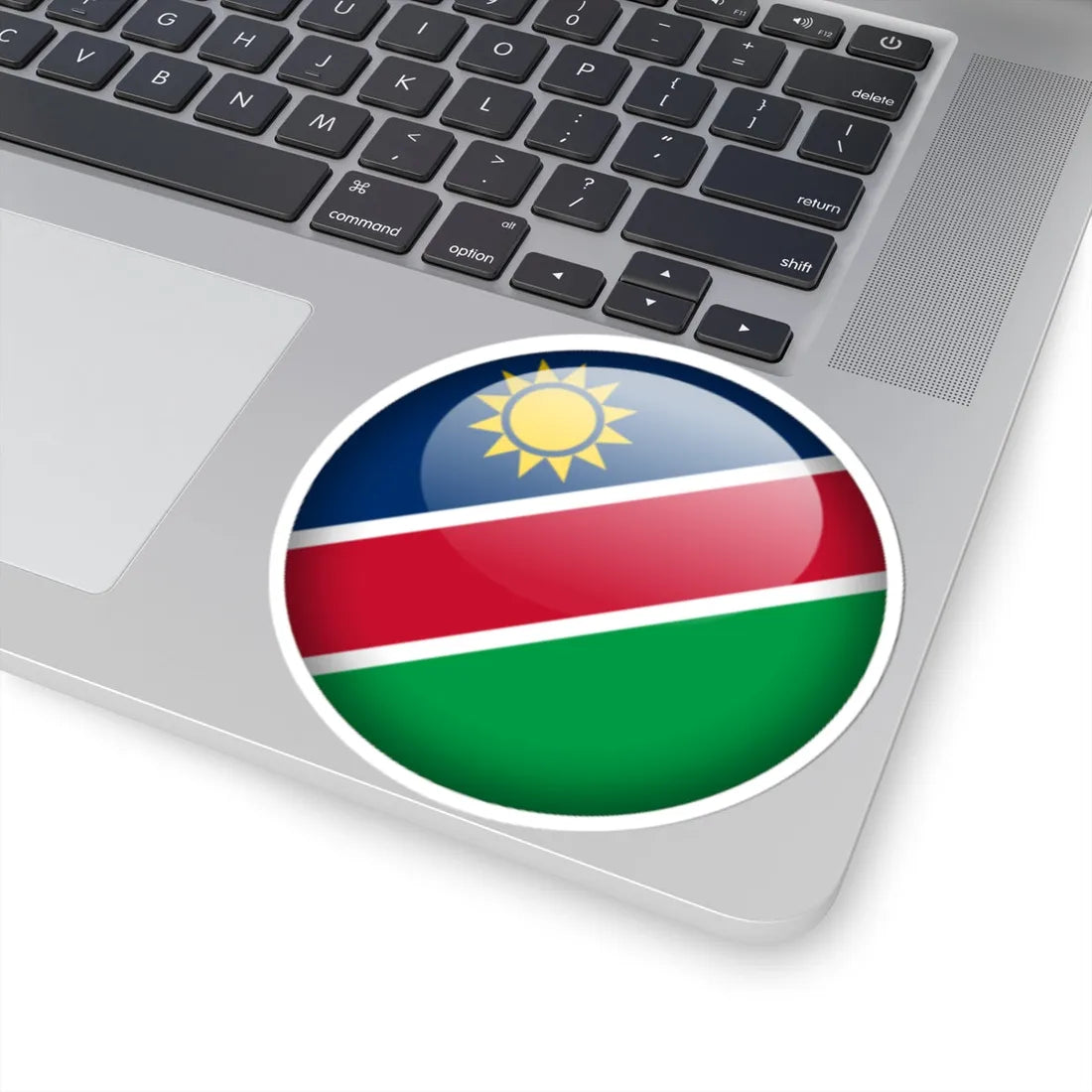 Flag orb Namibia (Namibia) STICKER Vinyl Kiss-Cut Decal - The Sticker Space