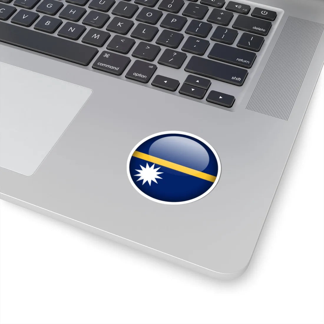 Flag orb Nauru (Nauru) STICKER Vinyl Kiss-Cut Decal - The Sticker Space