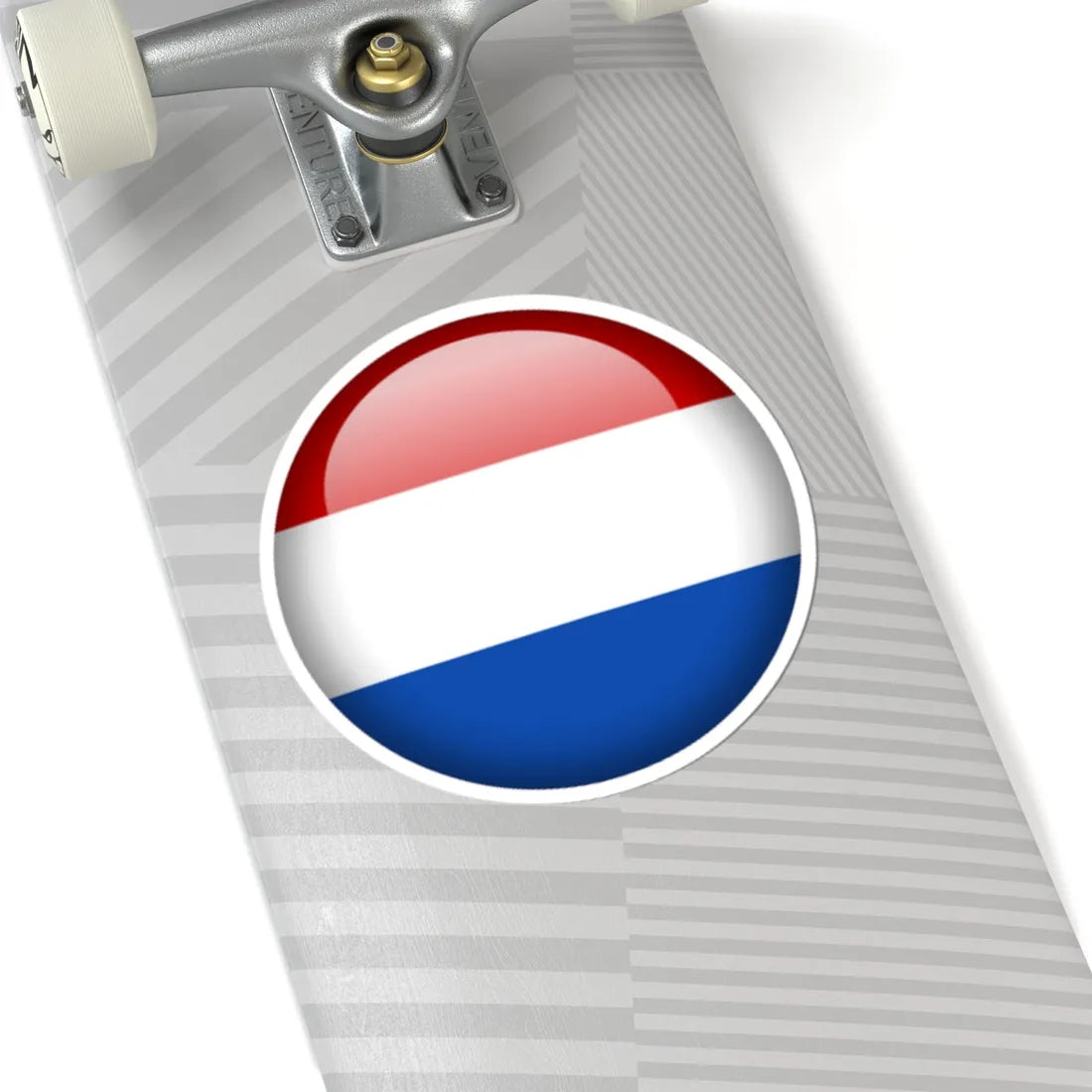 Flag orb Netherlands (Netherlands) STICKER Vinyl Kiss-Cut Decal - The Sticker Space