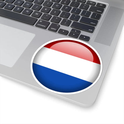 Flag orb Netherlands (Netherlands) STICKER Vinyl Kiss-Cut Decal - The Sticker Space
