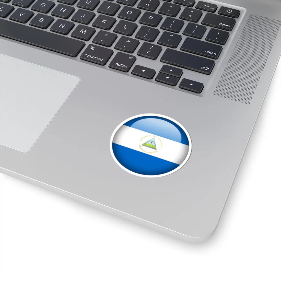 Flag orb Nicaragua (Nicaragua) STICKER Vinyl Kiss-Cut Decal - The Sticker Space