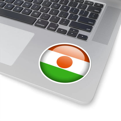 Flag orb Niger (Niger) STICKER Vinyl Kiss-Cut Decal - The Sticker Space