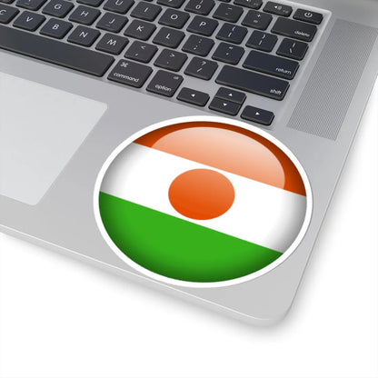Flag orb Niger (Niger) STICKER Vinyl Kiss-Cut Decal - The Sticker Space