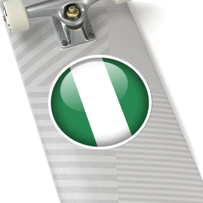 Flag orb Nigeria (Niger) STICKER Vinyl Kiss-Cut Decal - The Sticker Space