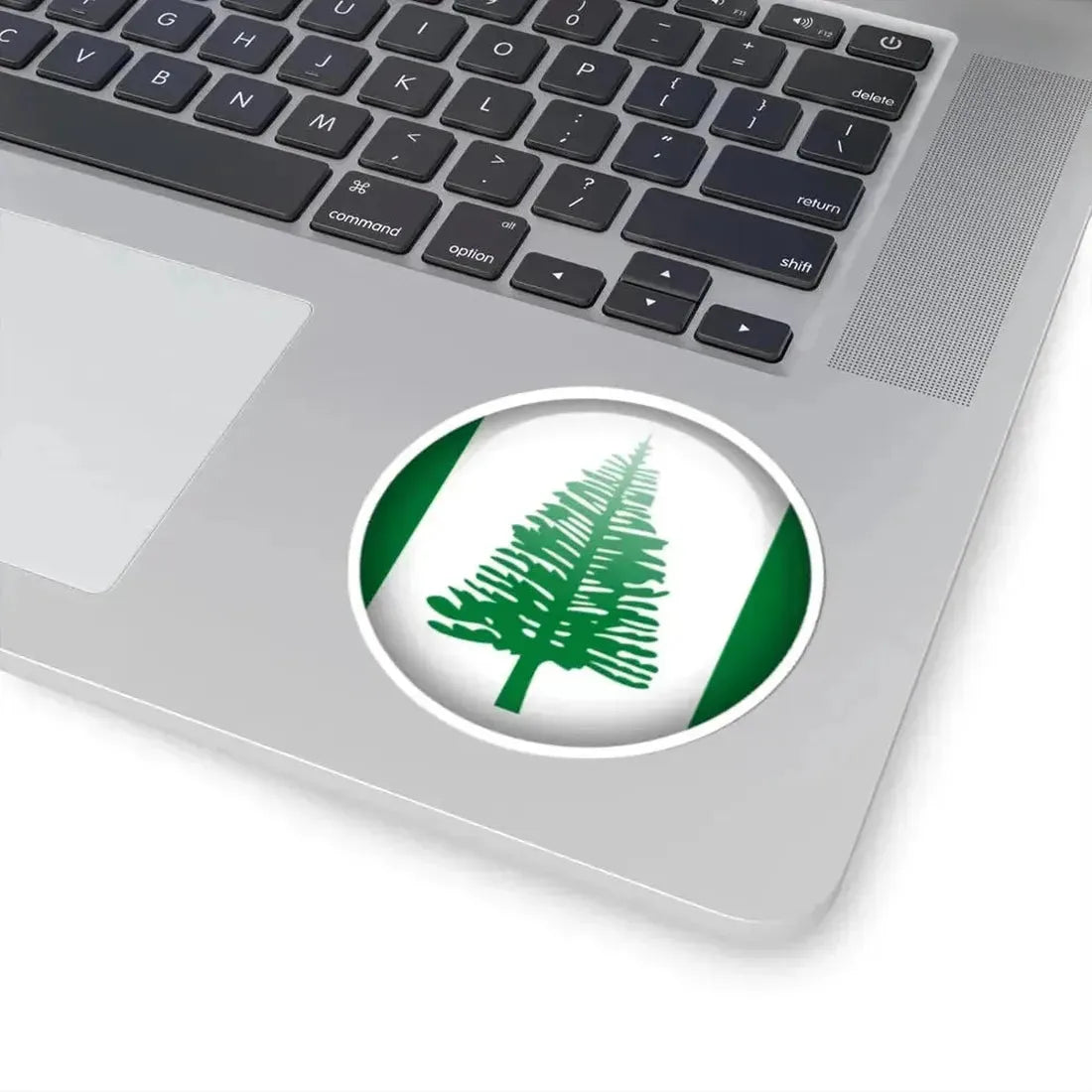Flag orb Norfolk Island (Australia) STICKER Vinyl Kiss-Cut Decal - The Sticker Space