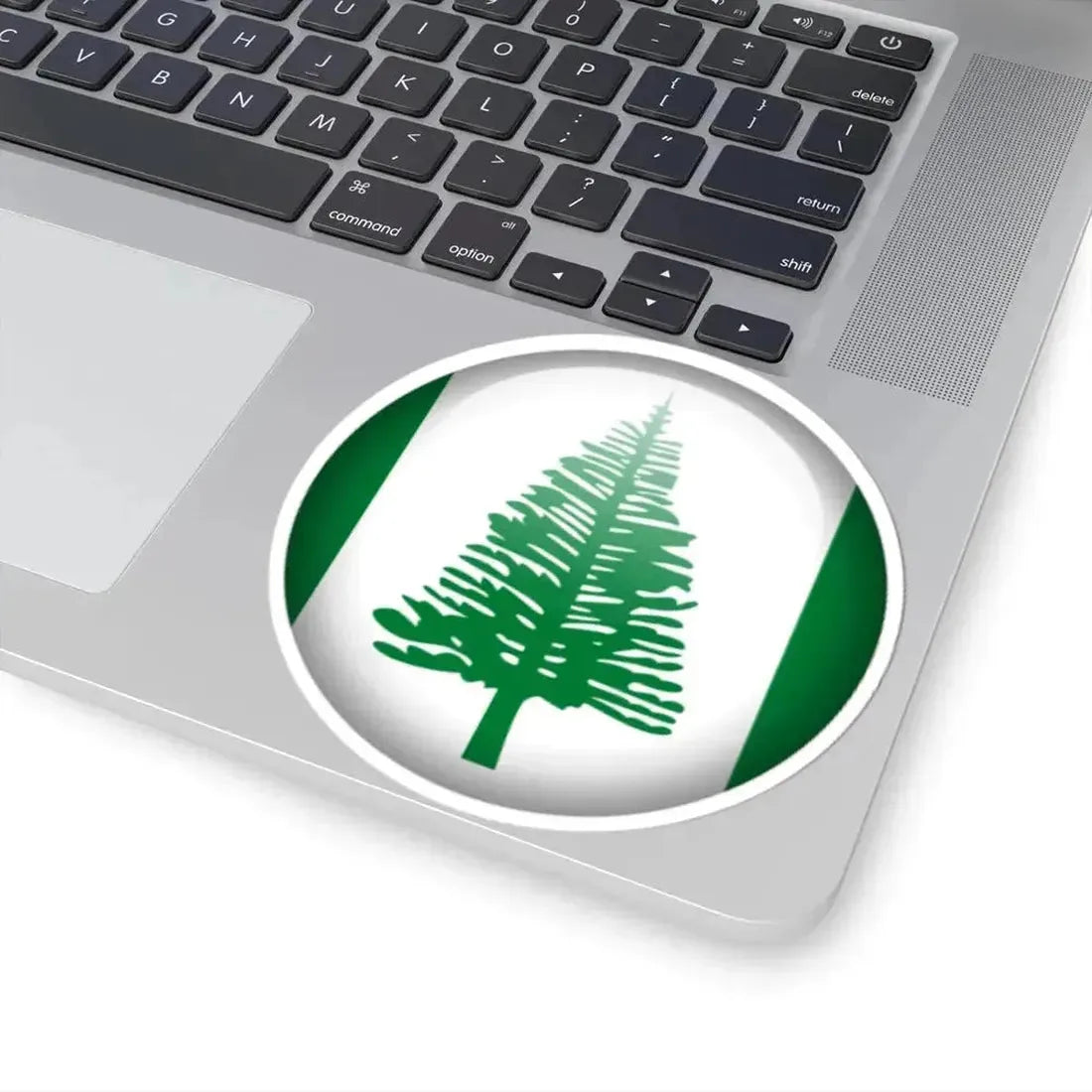 Flag orb Norfolk Island (Australia) STICKER Vinyl Kiss-Cut Decal - The Sticker Space