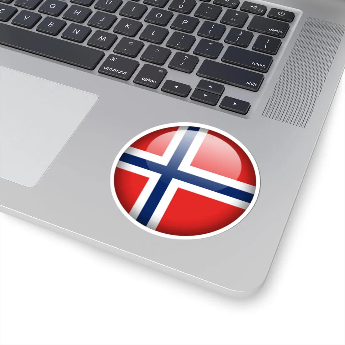 Flag orb Norway (Norway) STICKER Vinyl Kiss-Cut Decal - The Sticker Space