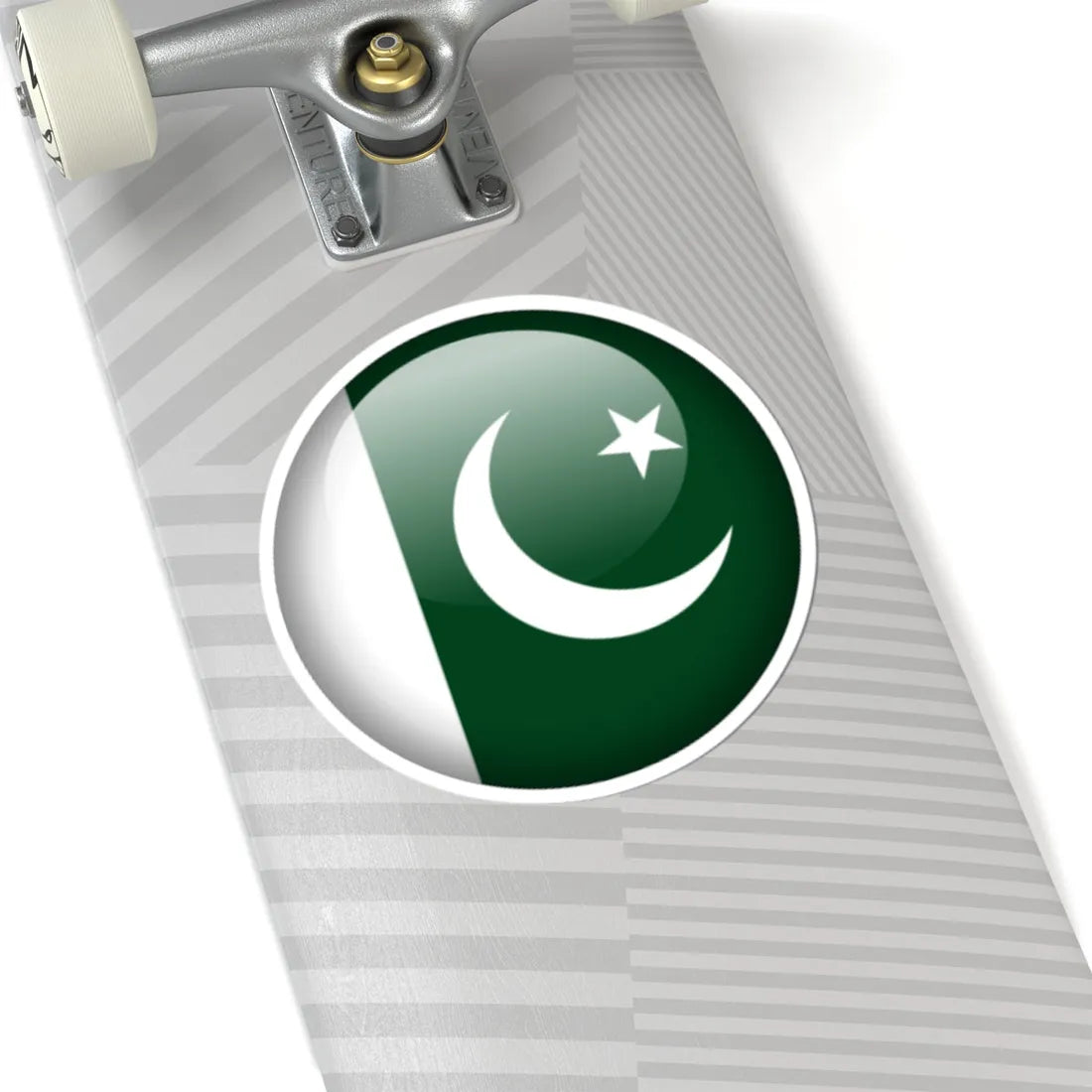 Flag orb Pakistan (Pakistan) STICKER Vinyl Kiss-Cut Decal - The Sticker Space