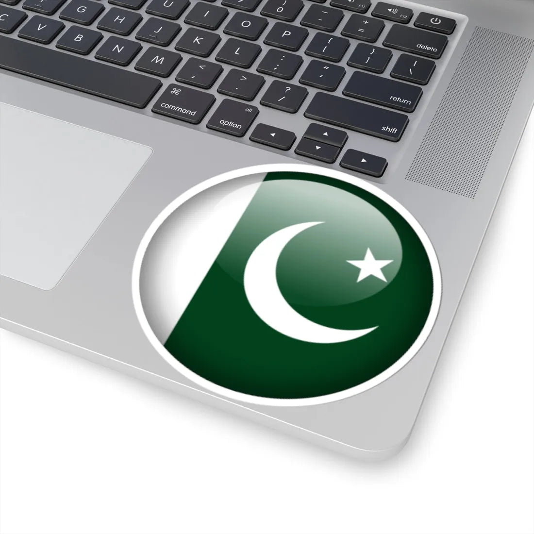 Flag orb Pakistan (Pakistan) STICKER Vinyl Kiss-Cut Decal - The Sticker Space