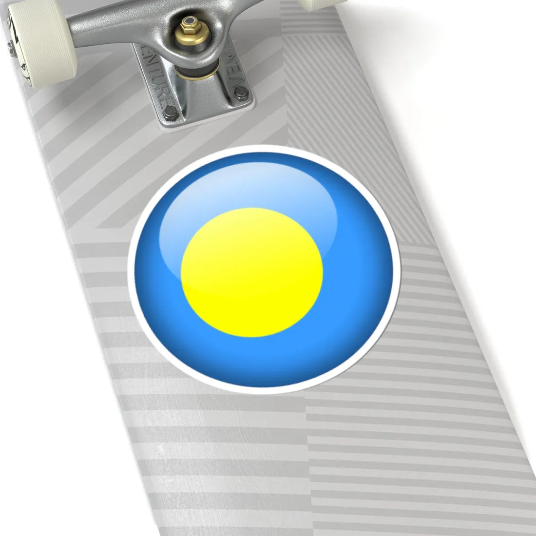 Flag orb Palau (Palau) STICKER Vinyl Kiss-Cut Decal - The Sticker Space